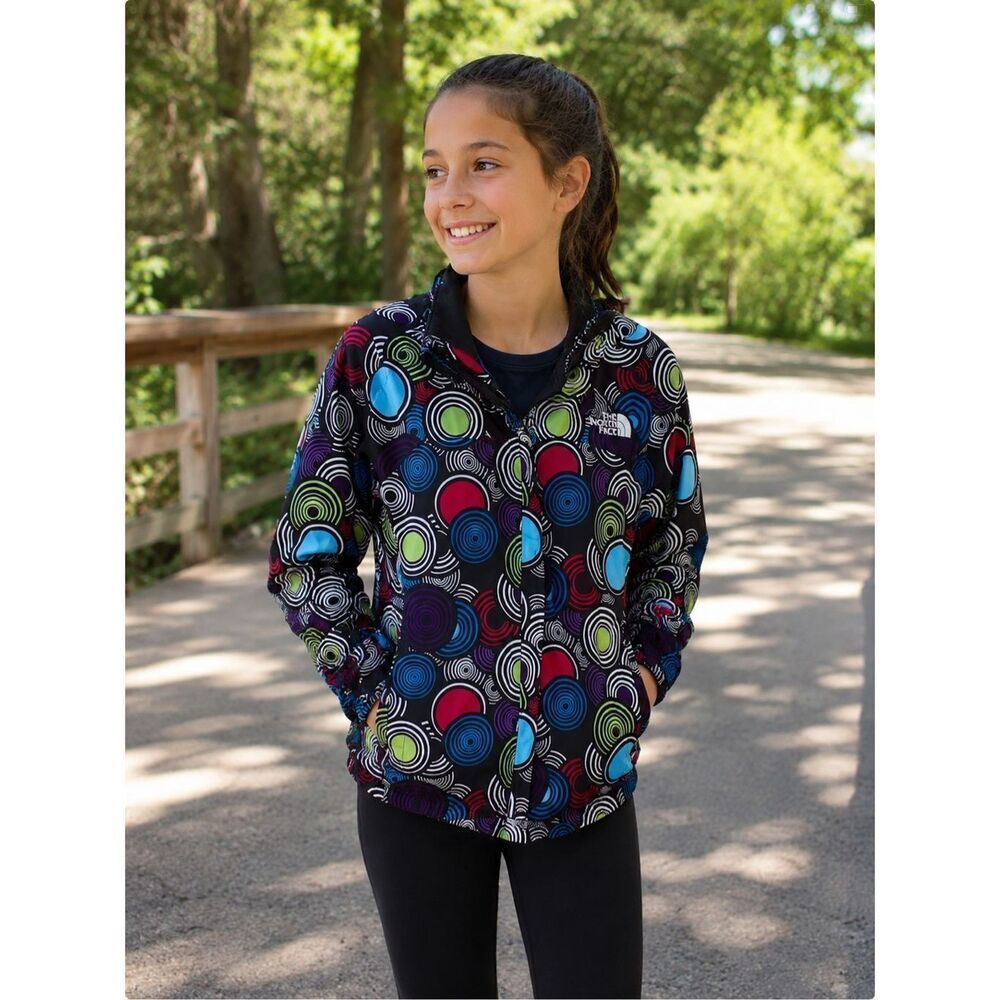 The North Face Hyvent Heetseeker Hooded Rain Jacket Girls XL 18
